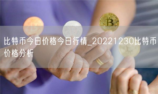 比特币今日价格今日行情_20221230比特币价格分析-第1张图片-交易所